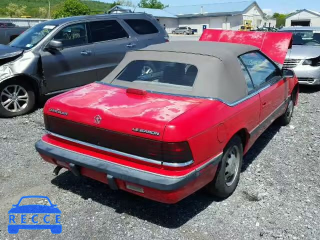 1990 CHRYSLER LEBARON 1C3XJ4532LG446219 image 3