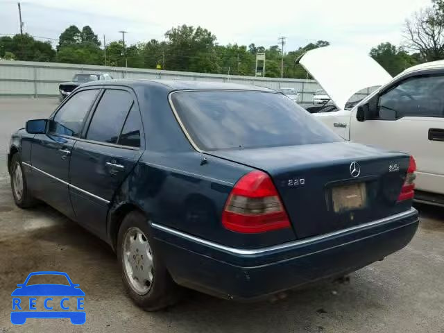 1995 MERCEDES-BENZ C220 WDBHA22E8SF192092 image 2