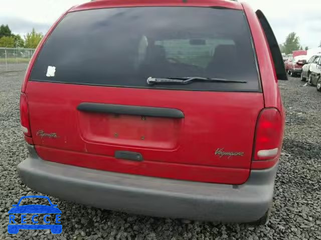 1997 PLYMOUTH VOYAGER 2P4GP25R7VR338579 image 9