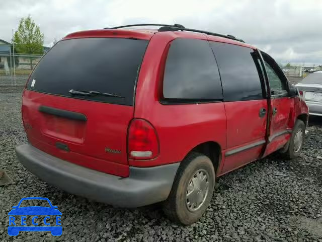 1997 PLYMOUTH VOYAGER 2P4GP25R7VR338579 зображення 3