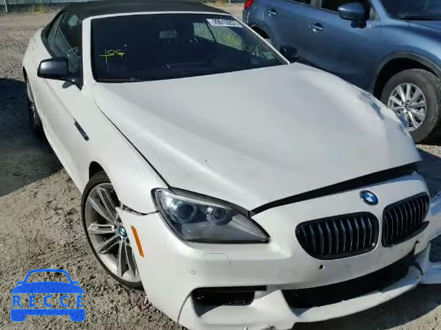 2014 BMW 650I XI WBAYP1C57ED216209 зображення 0