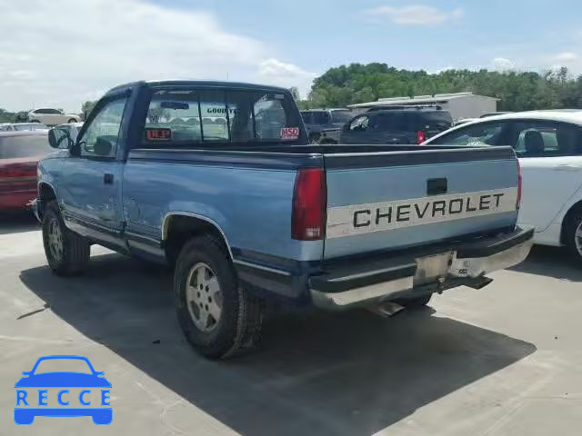 1990 CHEVROLET K1500 1GCDK14K9LZ275041 image 2