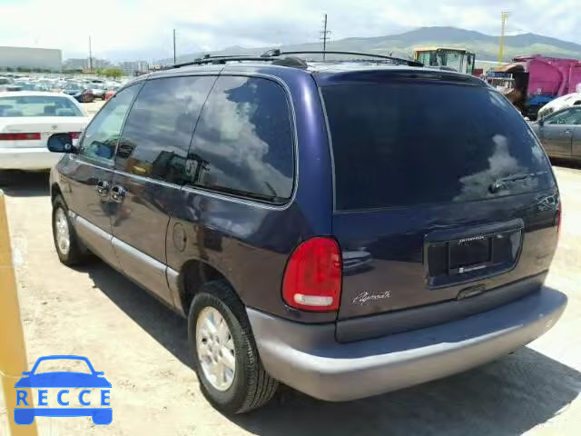 1997 PLYMOUTH VOYAGER SE 2P4GP45R0VR380359 image 2