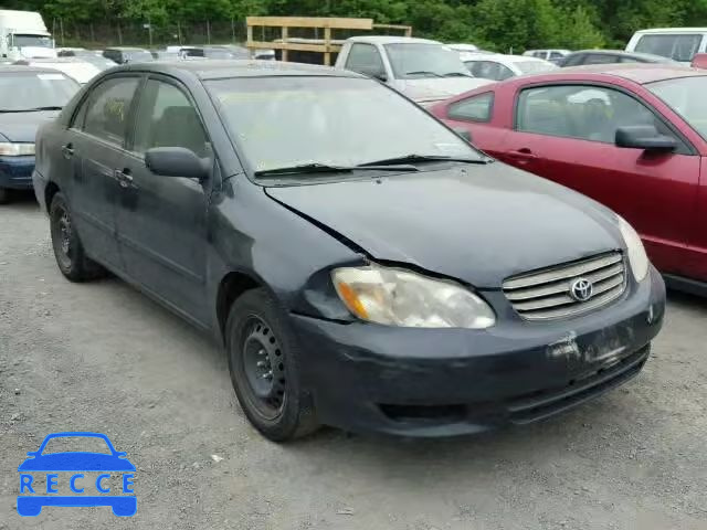 2003 TOYOTA COROLLA 2T1BR32E23C160786 зображення 0