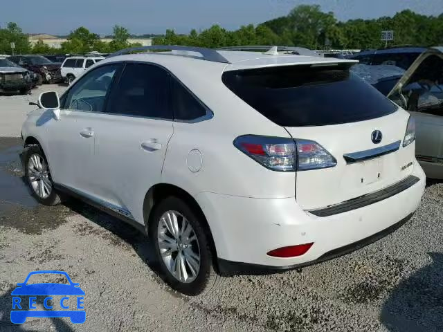 2011 LEXUS RX 450H JTJBC1BA9B2418590 image 2