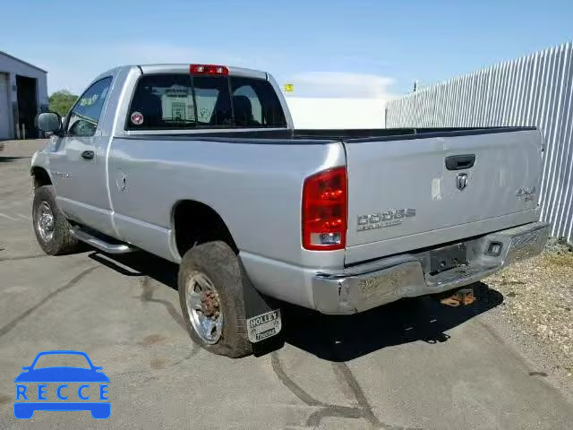 2003 DODGE RAM 2500 S 3D7KU26D13G770457 image 2