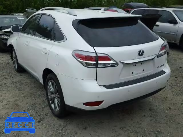 2013 LEXUS RX 450H JTJBC1BA7D2061459 image 2