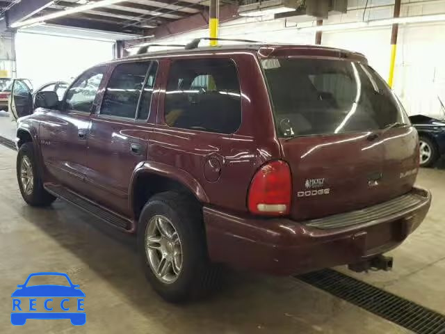 2002 DODGE DURANGO R/ 1B8HS78Z42F148074 Bild 2