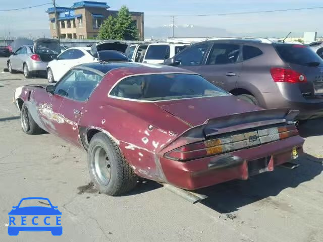 1980 CHEVROLET CAMERO 1P87LAL564535 image 2