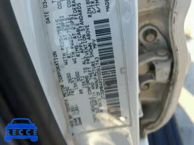 2000 TOYOTA 4RUNNER JT3GM84R5Y0061743 image 9
