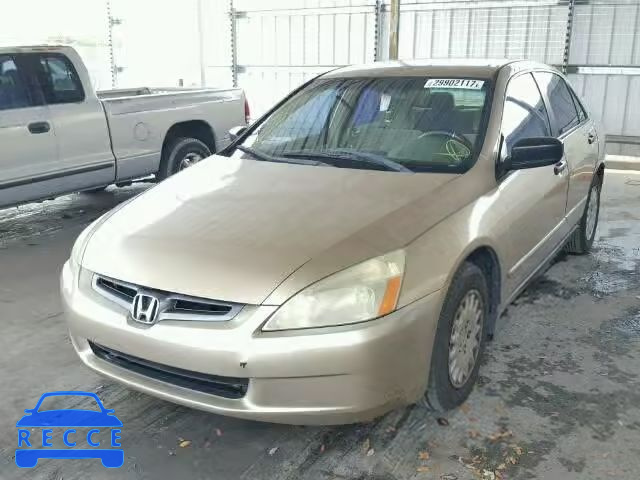 2004 HONDA ACCORD DX 1HGCM56154A046925 image 1