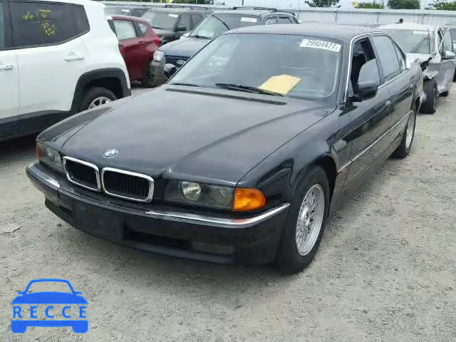 1998 BMW 740IL WBAGJ8326WDM11974 зображення 1