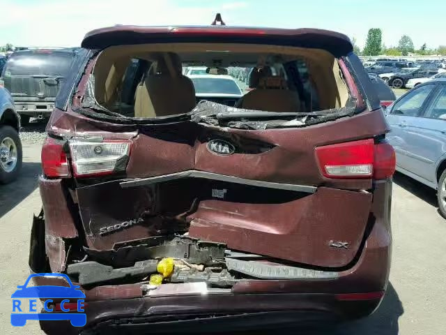 2016 KIA SEDONA LX KNDMB5C15G6091092 image 8