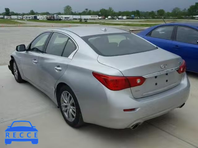 2014 INFINITI Q50 HYBRID JN1AV7AR0EM702723 зображення 2