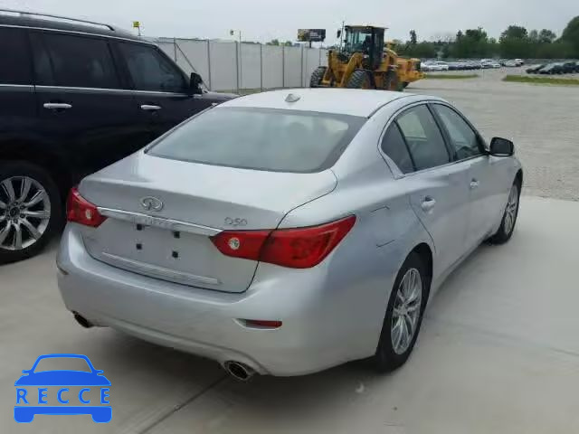 2014 INFINITI Q50 HYBRID JN1AV7AR0EM702723 зображення 3