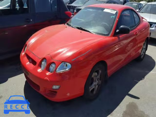 2001 HYUNDAI TIBURON KMHJG25F21U235448 image 1