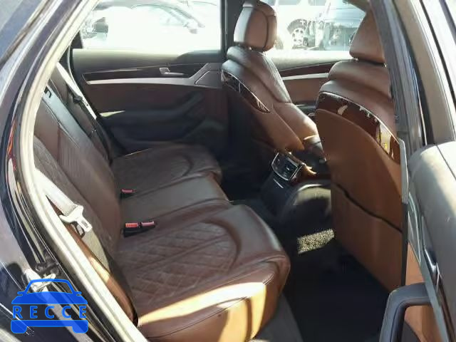 2013 AUDI A8 QUATTRO WAUAGAFD5DN011808 image 5