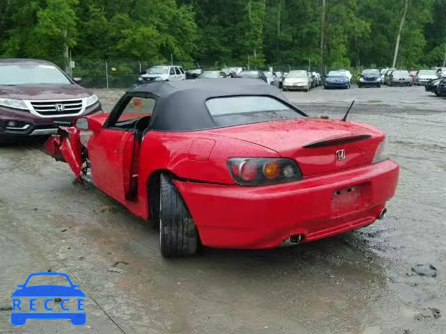 2004 HONDA S2000 JHMAP21484T004295 image 2