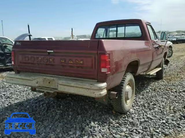 1993 DODGE W-250 1B7KM26C2PS135280 зображення 3