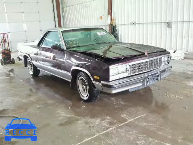 1987 CHEVROLET EL CAMINO 3GCCW80H4HS904132 зображення 0