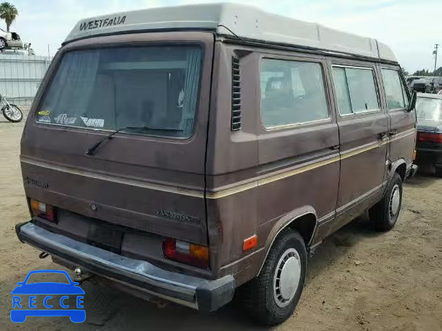 1986 VOLKSWAGEN VANAGON CA WV2ZB0252GHD21035 зображення 3