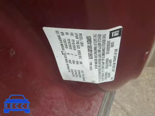 2002 PONTIAC MONTANA LU 1GMDX13E32D126578 image 9