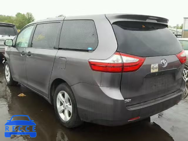 2015 TOYOTA SIENNA 5TDZK3DC3FS673135 image 2