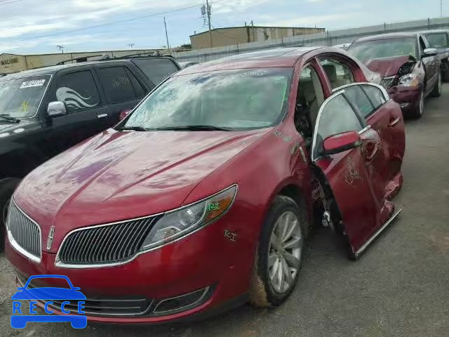 2014 LINCOLN MKS 1LNHL9DK3EG606316 image 1