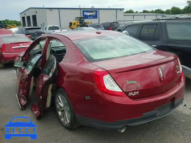 2014 LINCOLN MKS 1LNHL9DK3EG606316 image 2