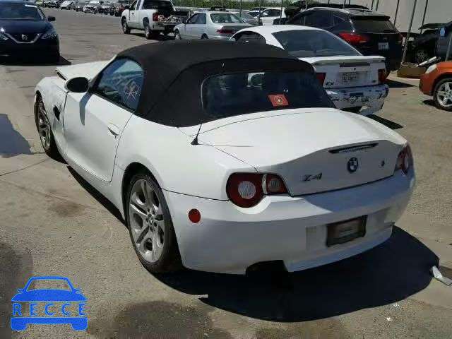 2005 BMW Z4 3.0I 4USBT53555LU09986 image 2