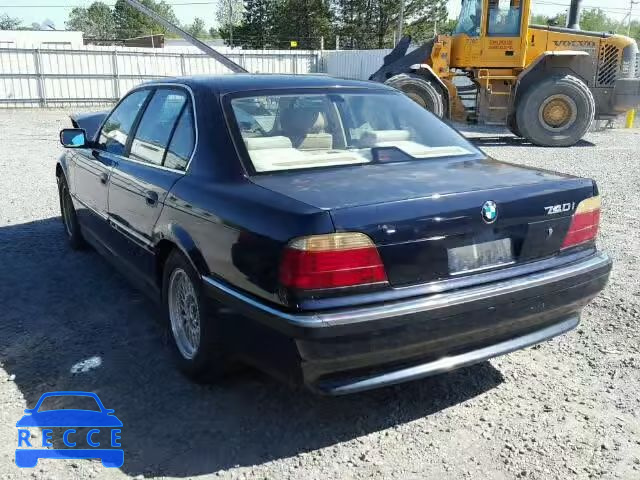 1998 BMW 740I AUTOMATIC WBAGF8327WDL57568 Bild 2