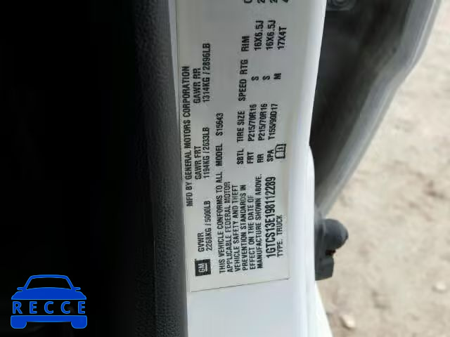2009 GMC CANYON 1GTCS13E198112289 image 9