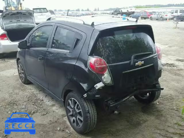 2014 CHEVROLET SPARK 2LT KL8CF6S9XEC552758 зображення 2