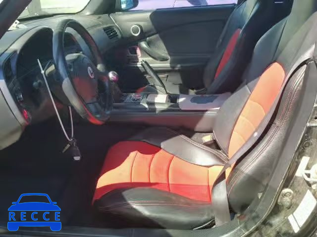 2002 HONDA S2000 JHMAP11462T002617 image 5