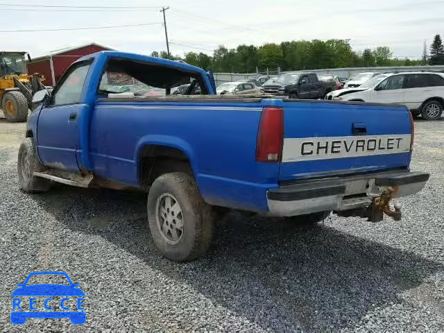 1990 CHEVROLET K1500 1GCDK14K4LE219354 image 2