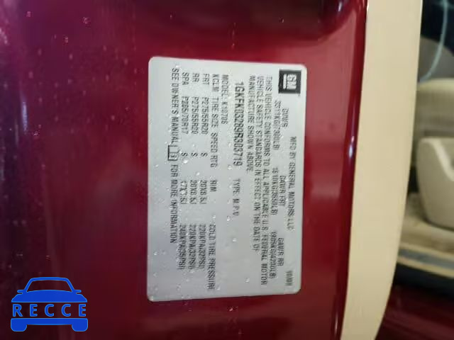 2009 GMC YUKON DENA 1GKFK03289R303719 image 9