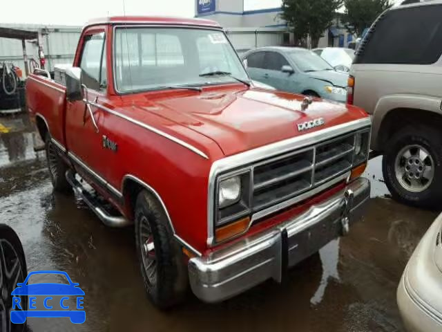 1986 DODGE D-150 1B7FD14T3GS098383 зображення 0