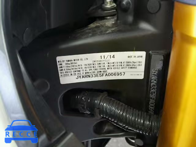 2015 YAMAHA FZ09 JYARN33E5FA006957 зображення 19