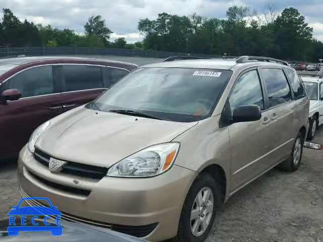2004 TOYOTA SIENNA 5TDZA23C24S178128 image 1