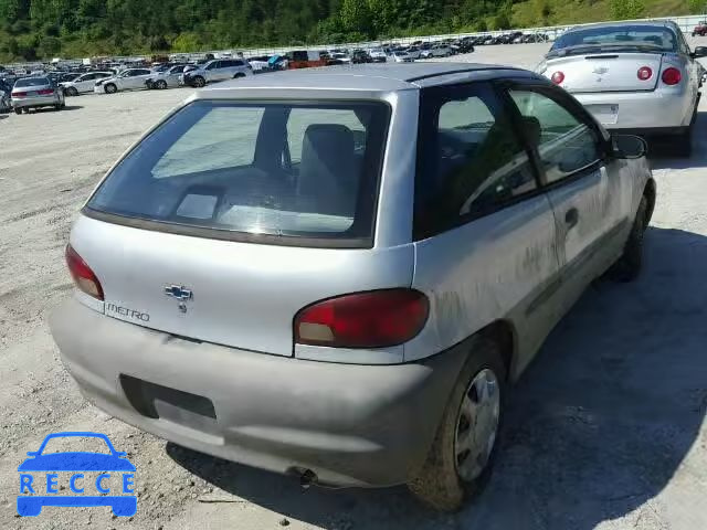 1999 CHEVROLET METRO 2C1MR2269X6709092 зображення 3