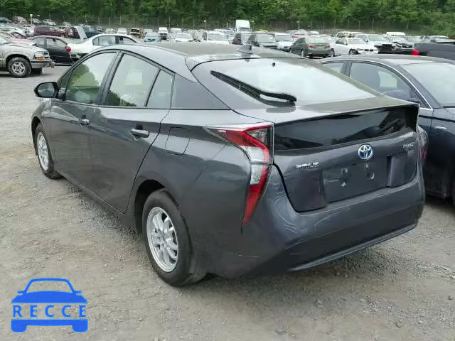 2017 TOYOTA PRIUS JTDKARFU4H3029709 image 2