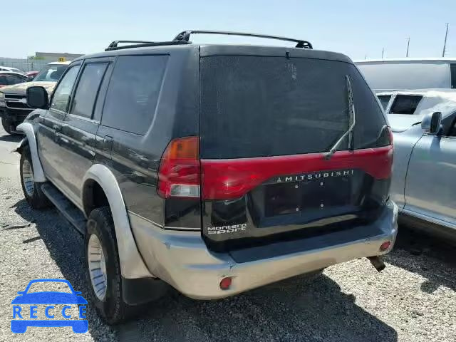 1998 MITSUBISHI MONTERO SP JS4LS31P7WP013620 image 2