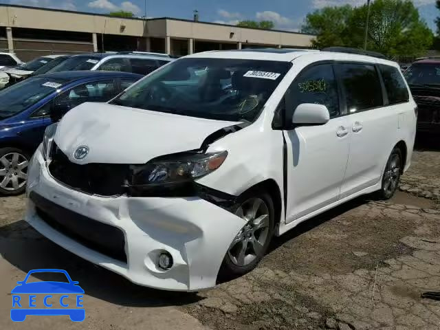 2012 TOYOTA SIENNA SPORT 5TDXK3DC6CS177958 image 1