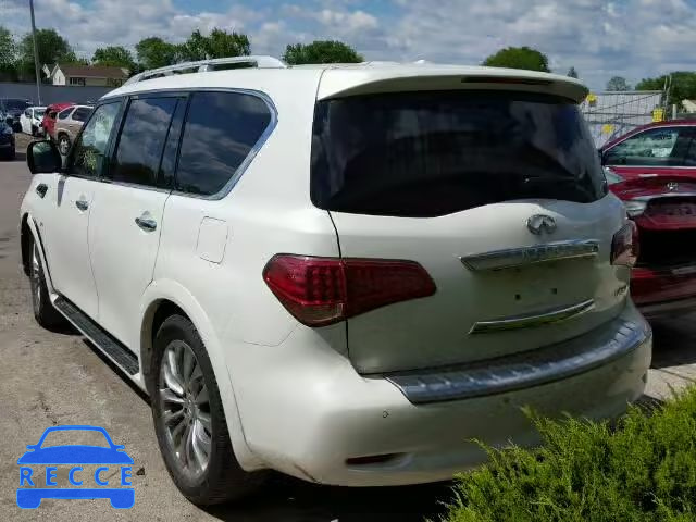 2015 INFINITI QX80 JN8AZ2NC7F9370430 image 2