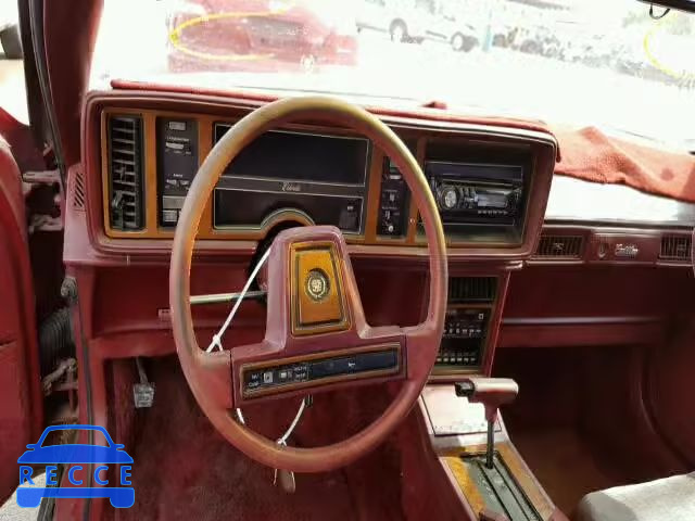 1989 CADILLAC ELDORADO 1G6EL1153KU608106 Bild 8