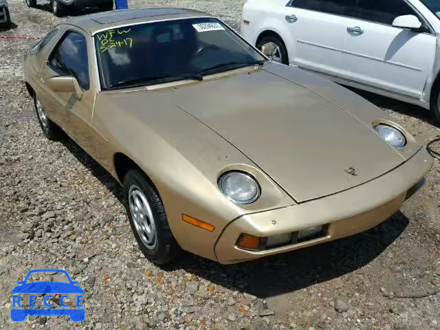 1982 PORSCHE 928 WP0JA092XCS821282 зображення 0