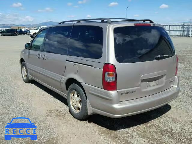1999 OLDSMOBILE SILHOUETTE 1GHDX03E0XD218747 image 2