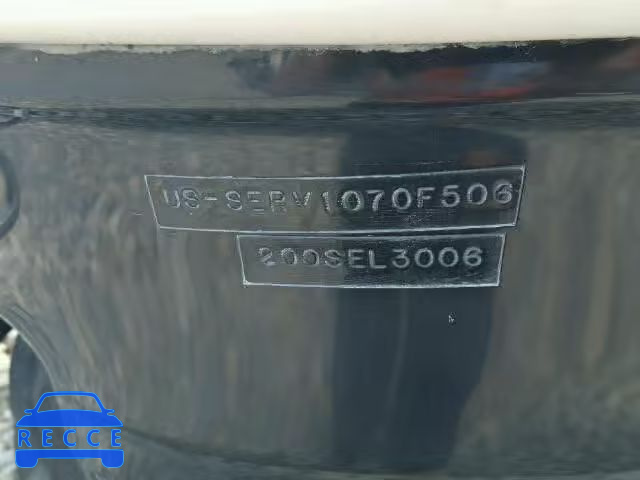 2006 SEAR BOAT SERV1070F506 зображення 9