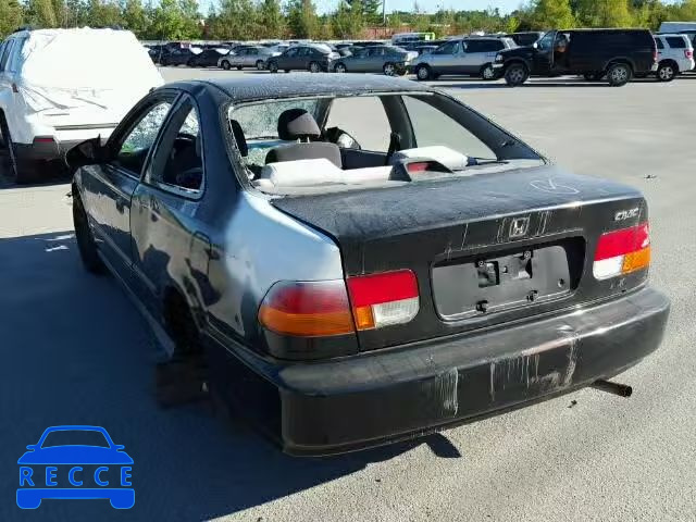 1996 HONDA CIVIC HX 1HGEJ7126TL057044 image 2