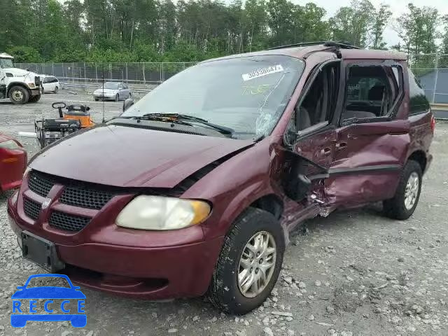 2002 DODGE CARAVAN SP 1B4GP45392B693529 image 1